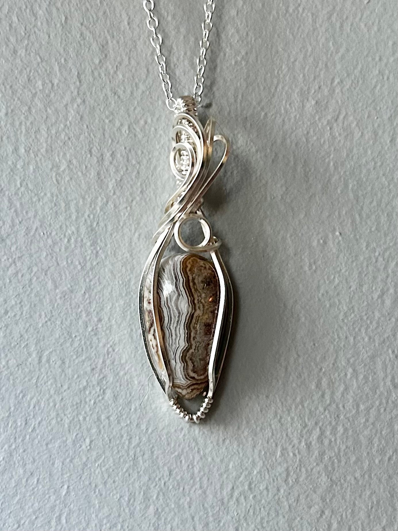 Botswana Agate Pendant