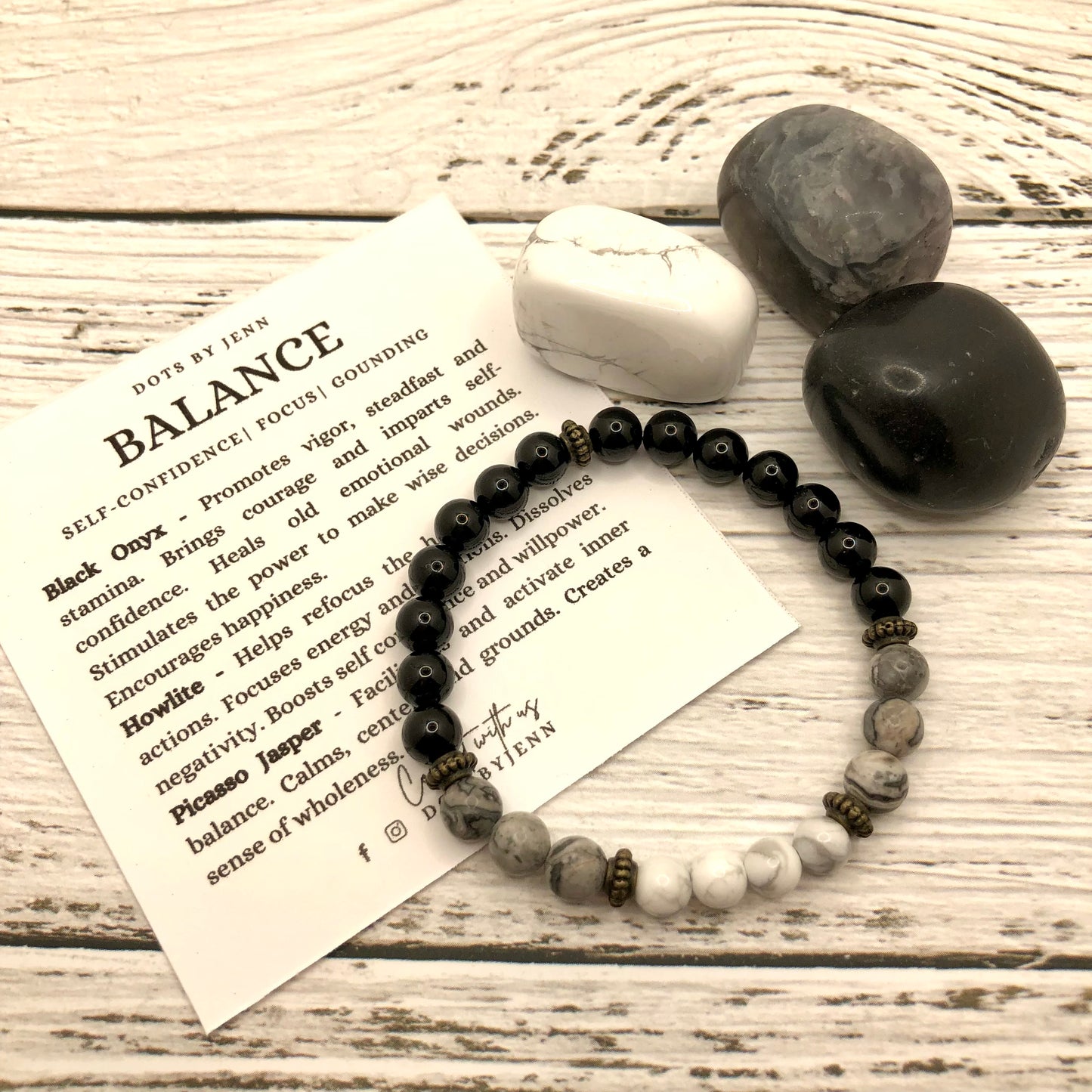 Intention Gemstone Bracelet - Balance