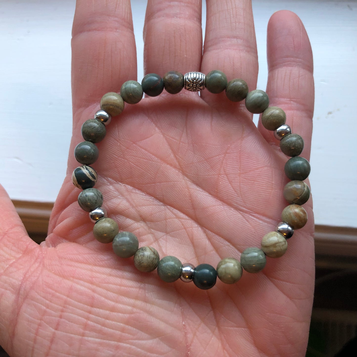 Silver Leaf Jasper