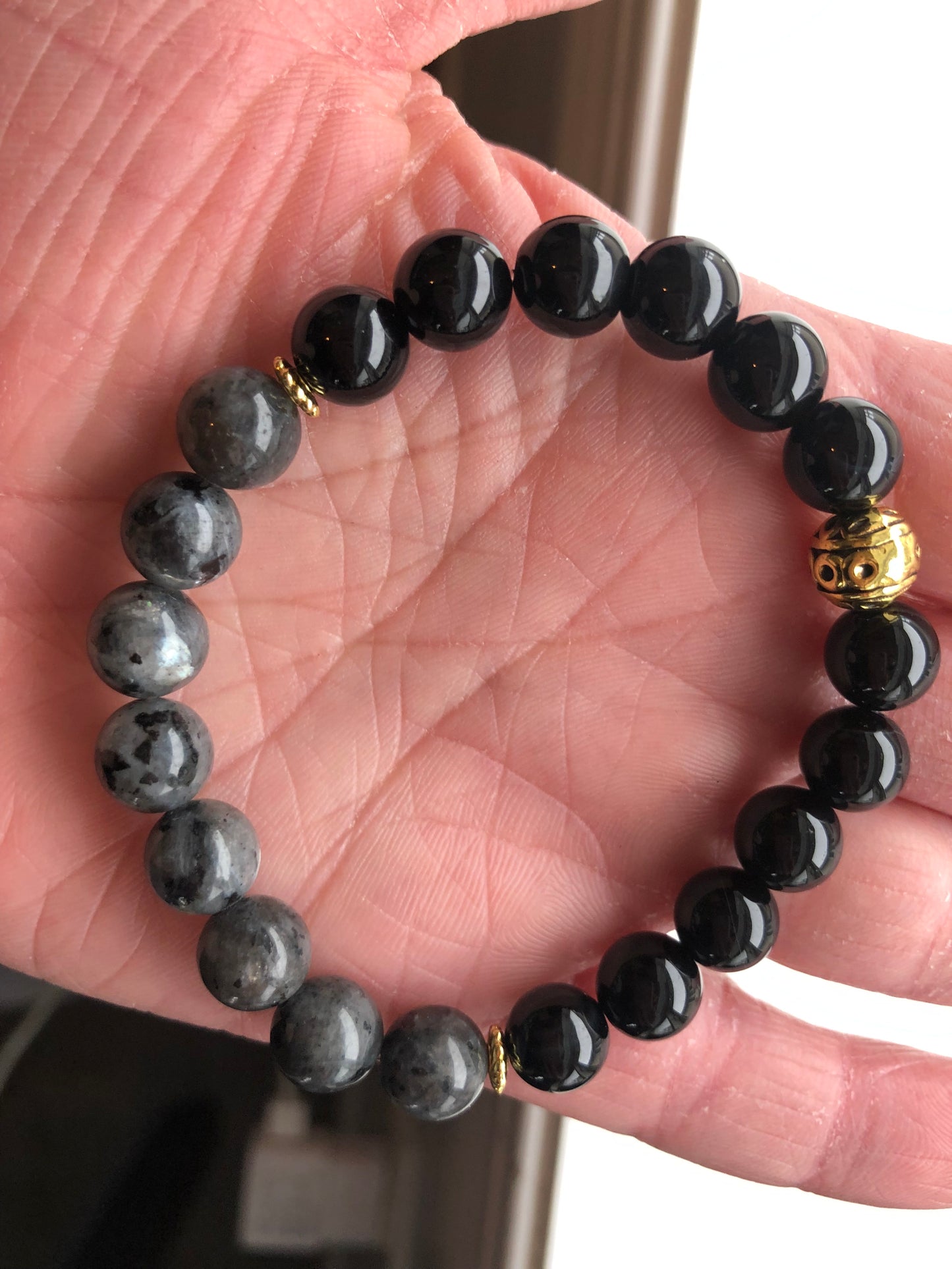 Larvikite & Black Onyx