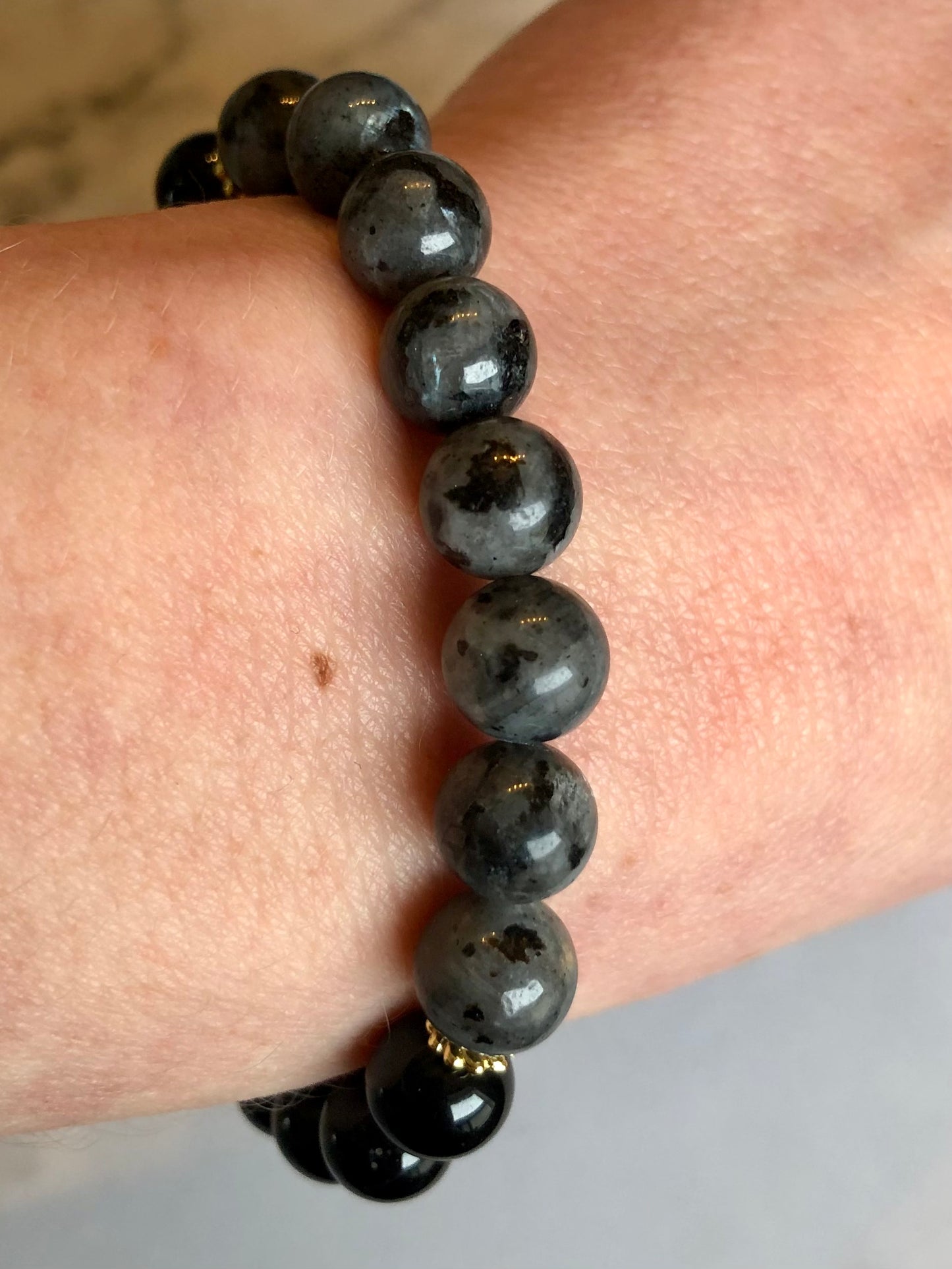 Larvikite & Black Onyx