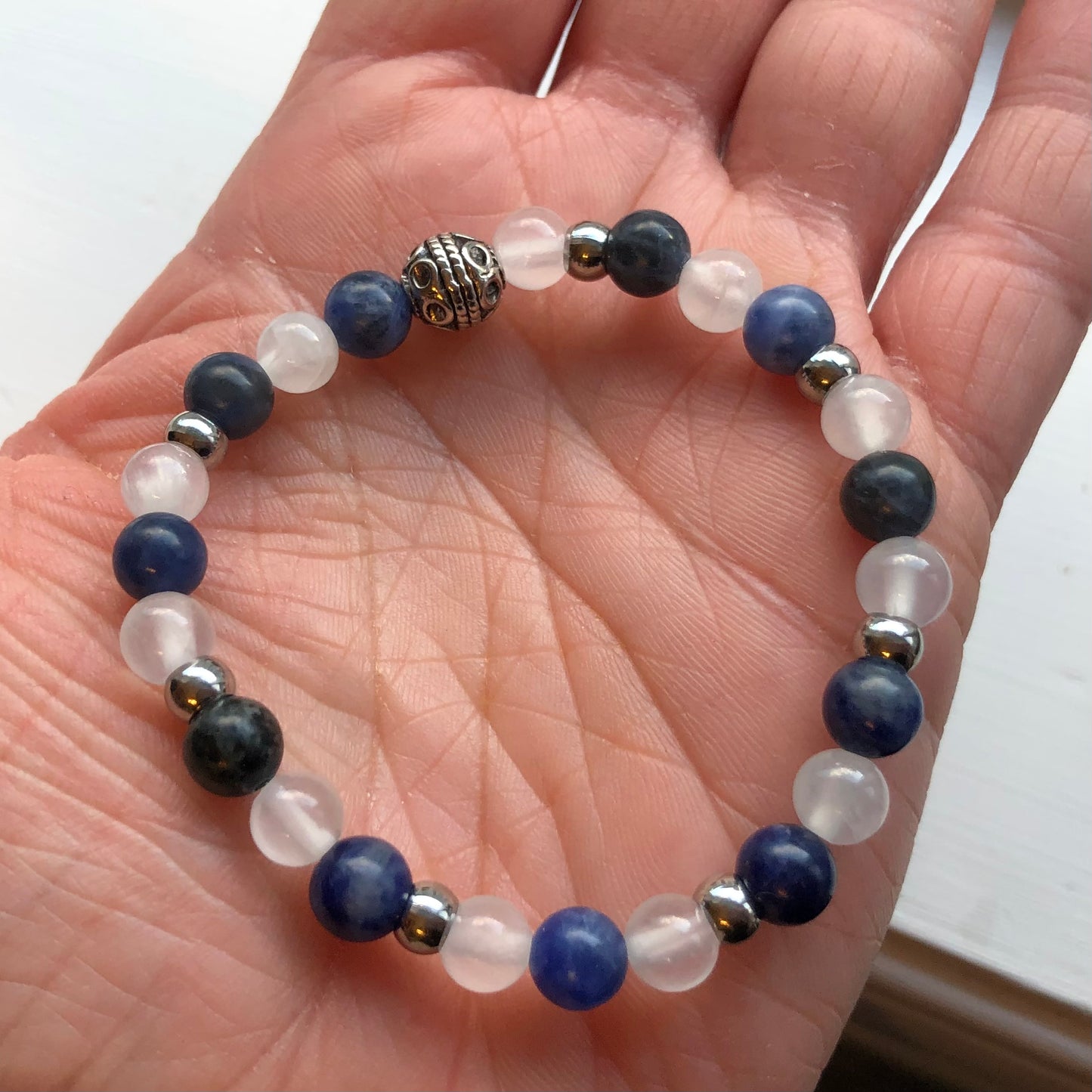 Sodalite and Selenite