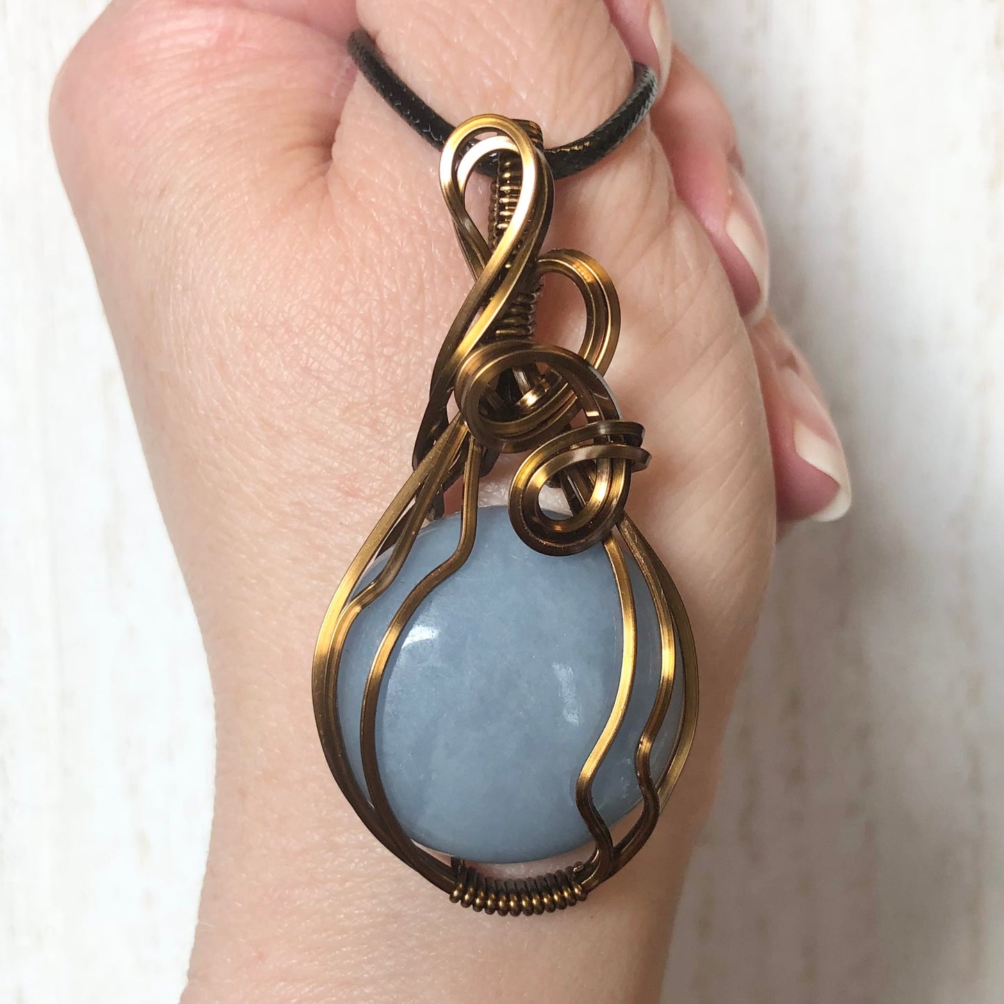 Angelite Pendant