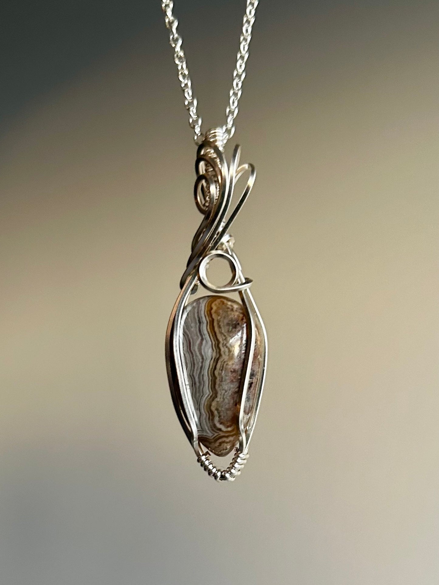 Botswana Agate Pendant