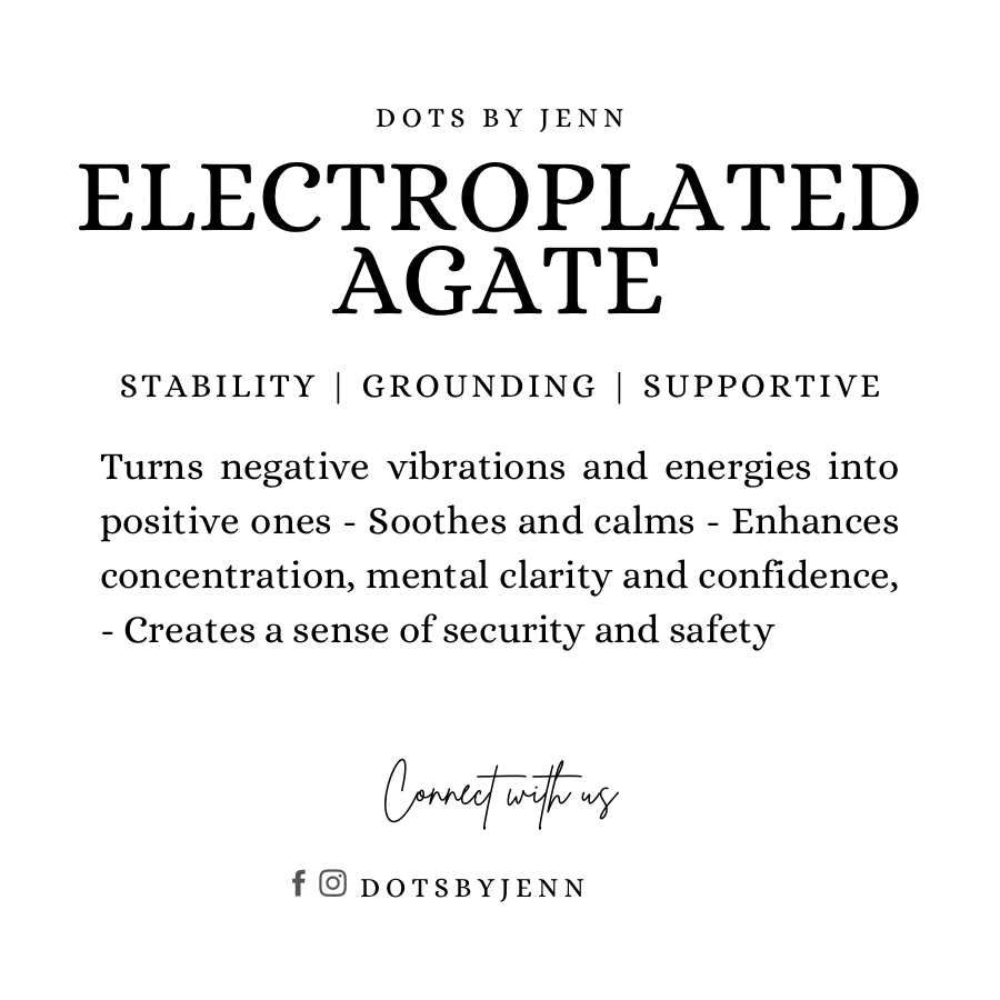 Electroplated Agate