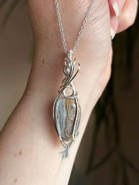 Botswana Agate Pendant