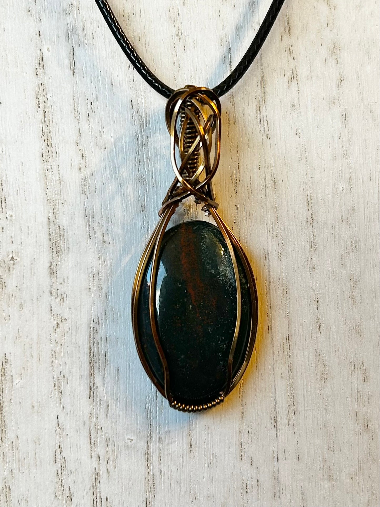 Bloodstone Pendant