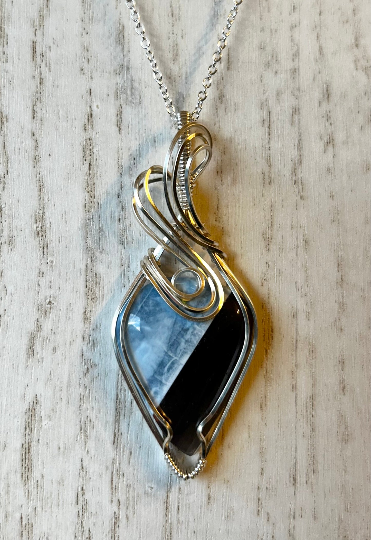 Blue Opal Pendant