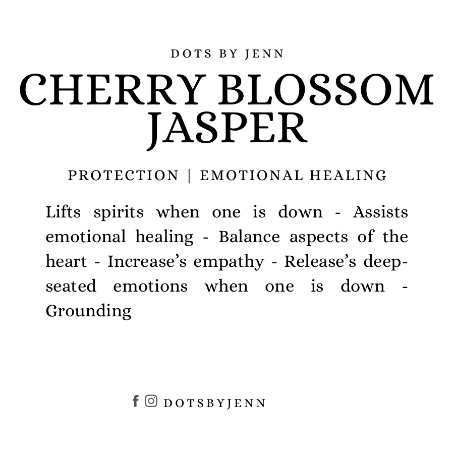 Cherry Blossom Jasper