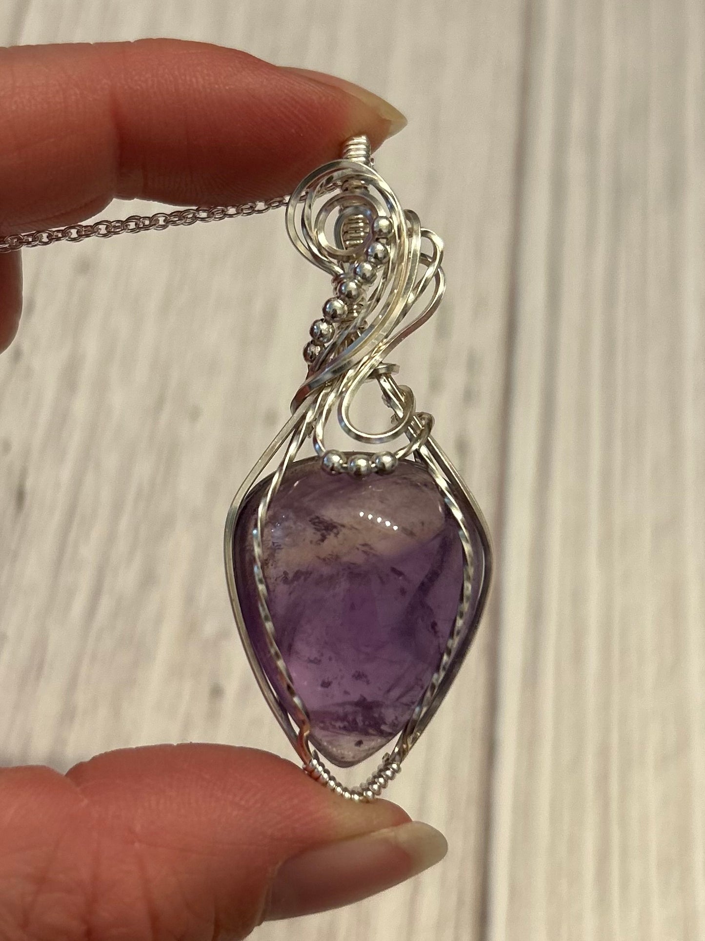 Ametrine Wire Wrapped Pendant