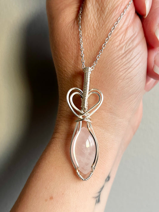 Rose Quartz Pendant