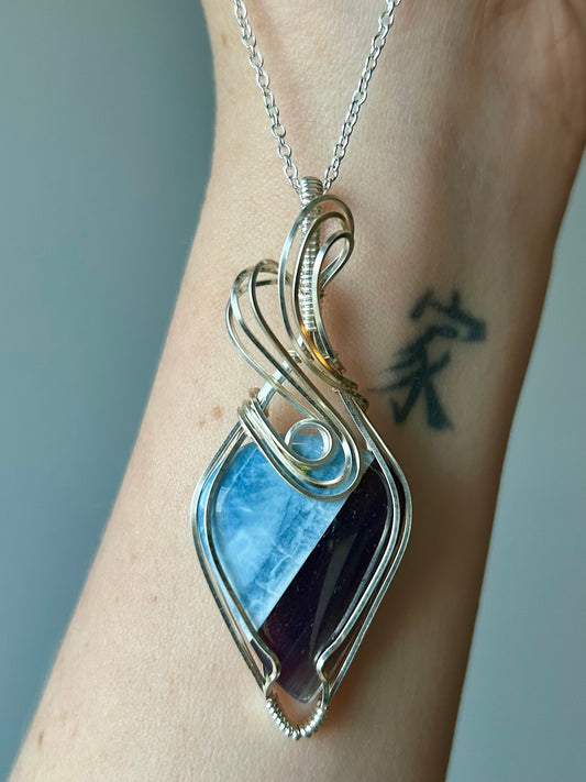 Blue Opal Pendant