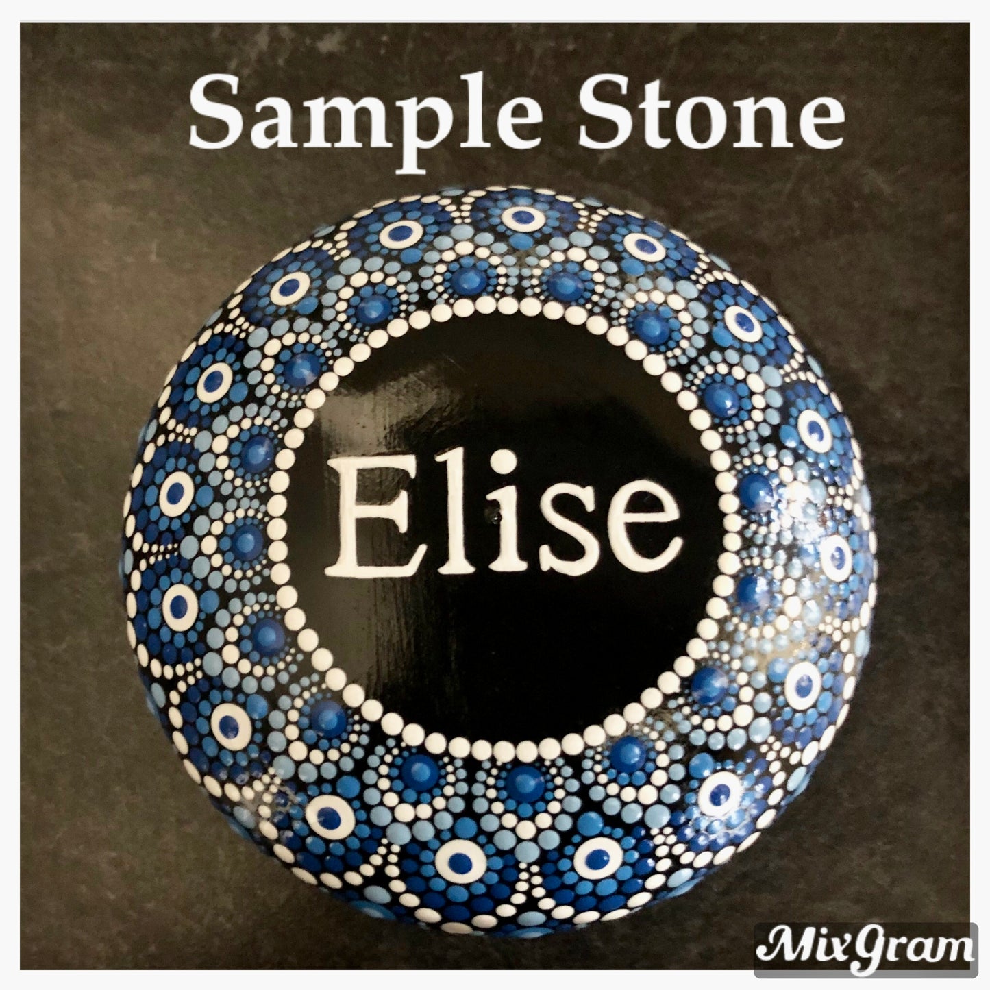 Customizable Mandala Stones