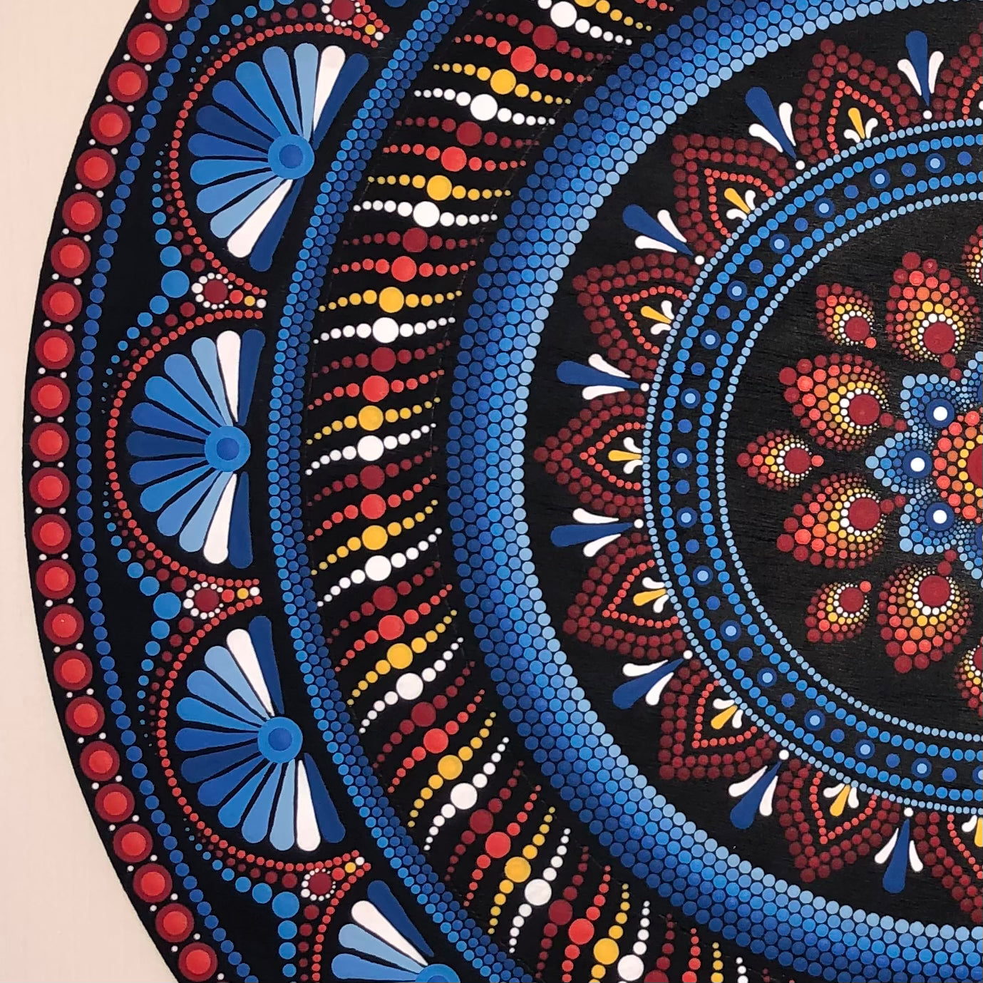 Blue & Orange Mandala