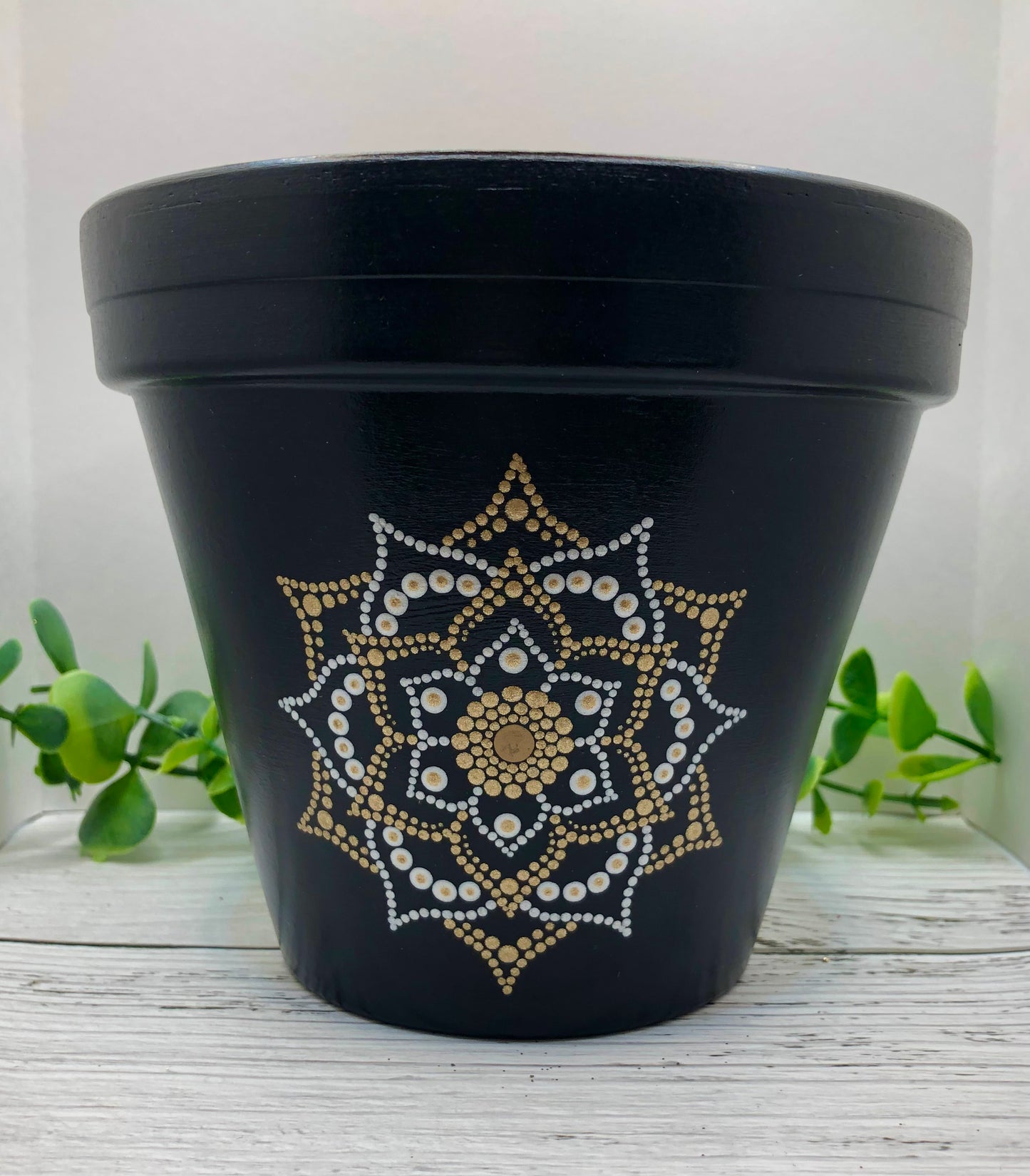 5.5” Mandala Plant Pot