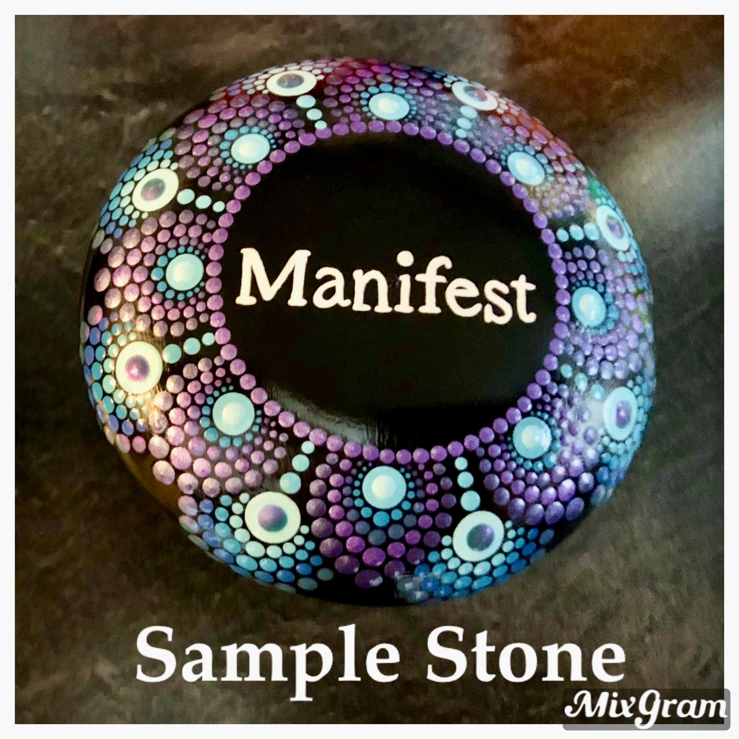 Customizable Mandala Stones